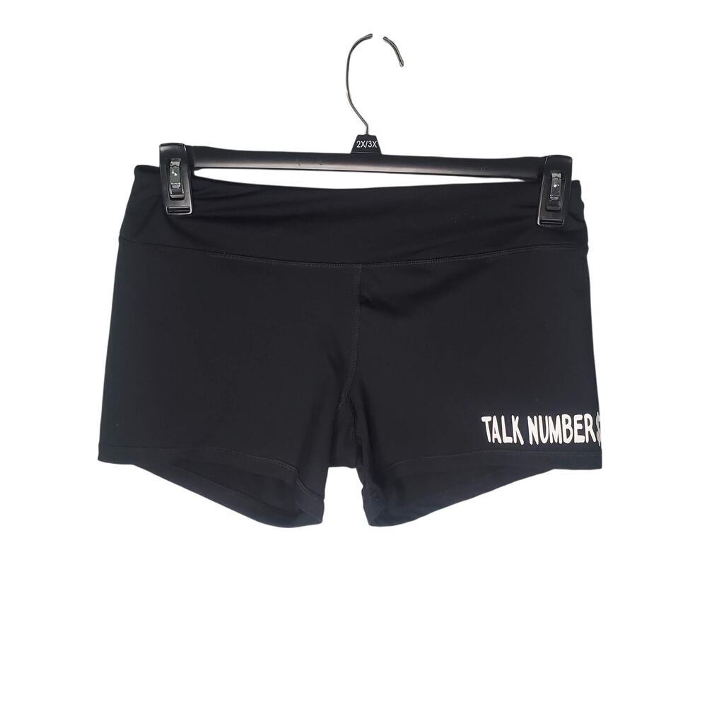 Born Primitive Women’s Black 3.5” Pocket Athletic Shorts L CrossFit Run
